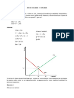 Ejercicios de Economia