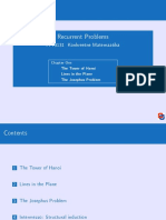 Recurrent Problems: ITT9131 Konkreetne Matemaatika