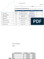 Lista de Asistencia Al Sitio: F-BD-AC-DP.2 Sucursal: Fecha