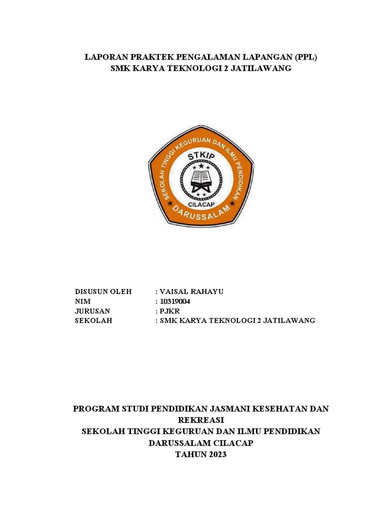 Laporan PPL SMK Karya Teknologi | PDF