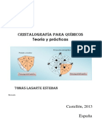 CRISTALOGRAFIA - PARA - QUIMICOS - Teoria - y - PR - Unlocked (ORIGINAL)