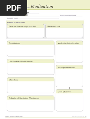 ATI Medication Worksheet - Propylthiouracil