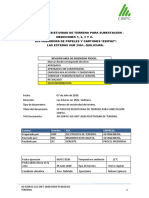 Resistividad de terreno para subestación Edipac