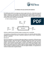 Ayudantía N°2: Balance de Masa Sin Reacción Química