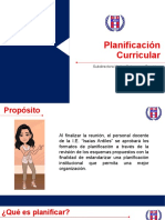 Planificación Curricular