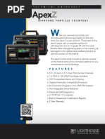 Apex R5 Particle Counter Overview | PDF | Equipment | Computing