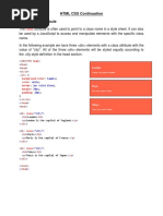 HTML, CSS - 2