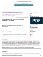 Biomecánica de Los Árboles - Crecimiento, Anatomía y Morfología