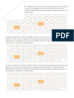 Para Tablas de Frecuencia