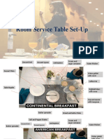 Room Service Table Set-Up Guide