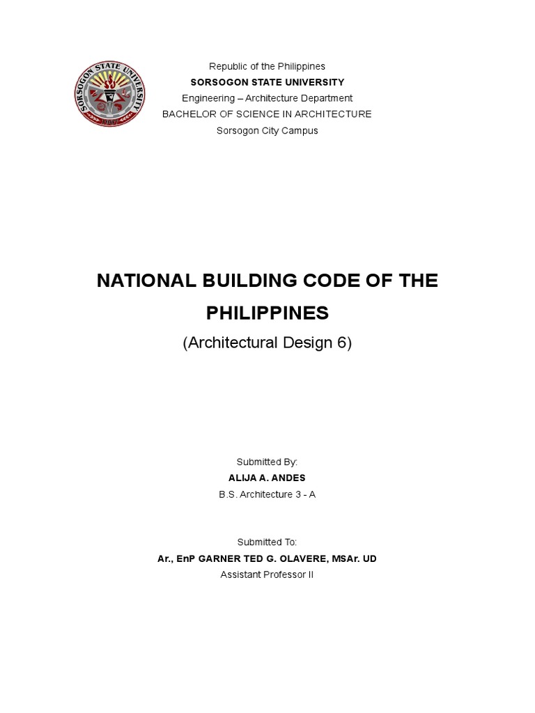 National Building Code Overview Philippines | PDF | Building ...