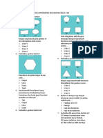 Soal Matematika Segi Banyak Kelas 4 SD