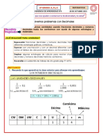 Matematicas Día 4 28 de Octubre