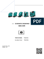 Schematic Drawings: 驾驶式洗地机 T90/55R+ Scrubber Dryer T90/55R+