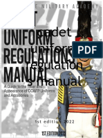 Cadet Uniform Regulation S Manual: 1st Edition 2022