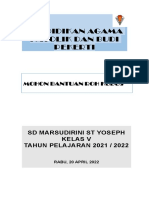 PAKdBP, Mohon Bantuan Roh Kudus, Rabu 20 April 2022