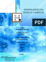 Generalidades Del Derecho Comercial