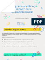 Curso Taller Programa Analítico