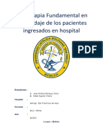 Fisioterapia Fundamental en El Abordaje de Los Pacientes Ingresados en Hospital