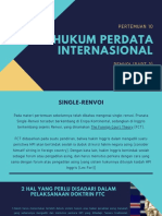 Hukum Perdata Internasional: Pertemuan 10