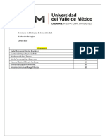 Seminario de Estrategias de Competitividad. Evaluación de Equipo 25/03/2023