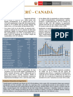 Comercio Perú-Canadá crece 25% en 2021