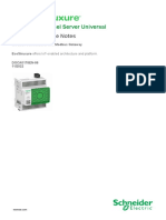 EcoStruxure Panel Server PAS600L Universal Firmaware Release Notes