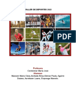 Trabajo Final Taller de Deportes 2022