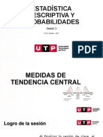 Estadística Descriptiva Y Probabilidades: Sesión 3