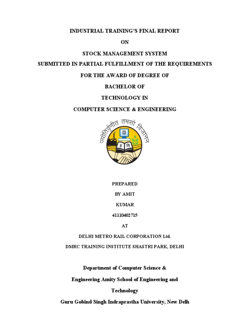 Inventory Management System Project Report | PDF | Bootstrap (Front End ...