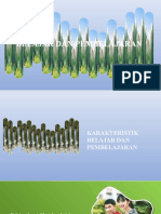 Materi II Karakteristik Belajar Dan Pembelajaran