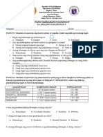 Republic of The Philippines Department of Education Region V-Bicol Schools Division of Camarines Norte Paracale District Labnig Elementary School