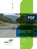 Relatório de Impacto Ambiental - Rima: Curvelo/MG