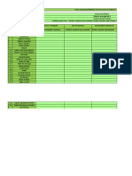 Tabla de Matriz de Responsabilidades Del Proyecto de Investigacion