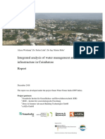 Integrated Analysis of Water Management and Infrastructure in Coimbatore