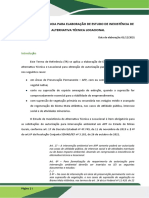 Termo de Referência de Estudo de Inexistência de Alternativas Técnica e Locacional - Semlogo