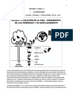 Historia de la Prehistoria: Evolución de los primeros homínidos