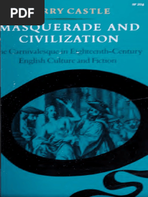 Masquerade and Civilization The Carnivalesque in Eighteenth-Cen