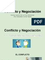 Conflicto y Negociación: Keving Leandro de La Cruz Hernández Jhon Sebastián Conde Tejada