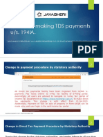 Guide For Making TDS Payments U/s. 194IA