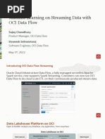 OCI - Data - Flow - Spark - Streaming - and - Machine - Learning