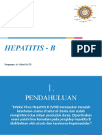 Hepatitis - B: Pengampu:dr. Sahat SP - PD