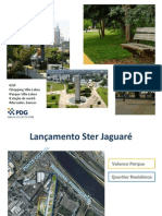 Apresentação do lançamento na Z. Oeste - Ster  Jaguaré