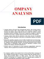 Company Analysis