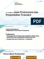 Bab 8 Proses Bisnis Prokuremen Dan Pengendalian Transaksi: Program Studi Sistem Informasi