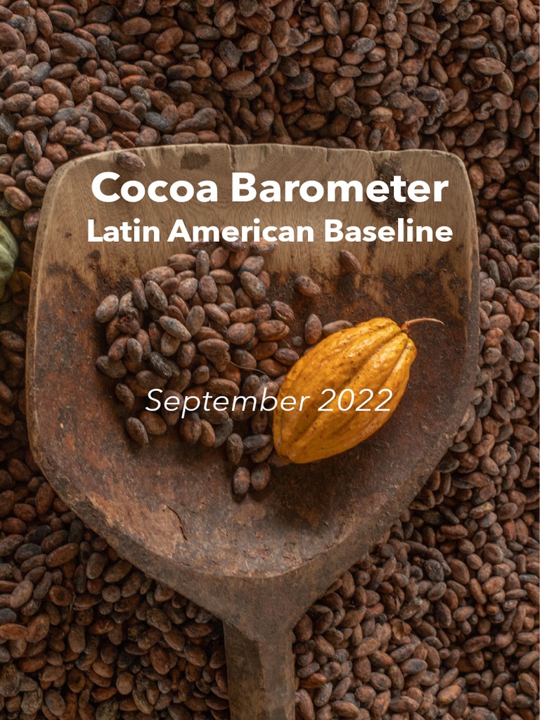CocoaBarometerAmericas Articulo PDF Cocoa Bean Chocolate