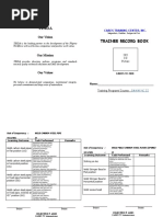 Trainees Record Book NCII