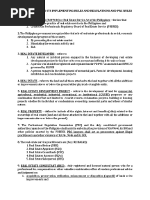Resa Ra#9646 and Its Implementing Rules and Regulations and PRC