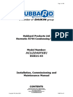 HCU2040PXB1: Hubbard Products LTD Hermetic R744 Condensing Units
