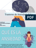 Trastorno de Ansiedad-Fobia: Presentado Por: Mar A Guadalupe Rodr Guez Í Í S Nchez Á Ada Bel N Torres É